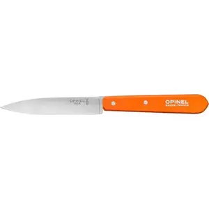 Paring Knife Opinel 112 — Opinel Nóż Paring Orange 112 (compact paring knife, folding steel blade)