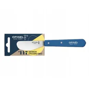 Spreading Knife Opinel Nóż Spreading Blue 117 — Opinel 117 stainless steel blade, beech handle, spreading knife