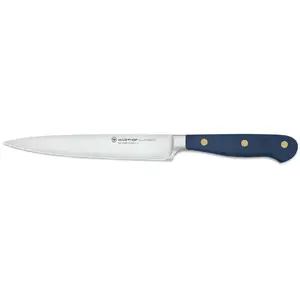 Kitchen knife wusthof CLASSIC COLOUR universal blade 16 cm, handle 28.3 cm, blue
