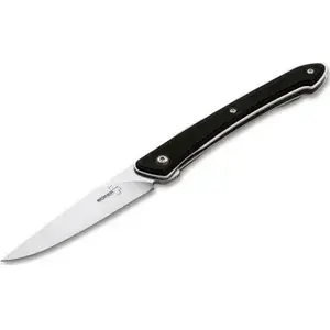 Knife Boker Plus Spillo VG10 Black — folding pocket knife, VG10 steel, compact universal design