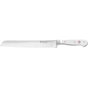 Нож для хлеба wusthof CLASSIC WHITE 23/36 см с зубчатым лезвием для нарезки