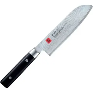 Santoku nazis Kasumi ar 18 cm asmeni — virtuves japāņu stila nazis