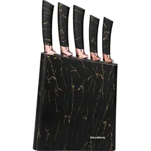Kitchen knife set KingHoff KH-7768 — 5-piece with storage block