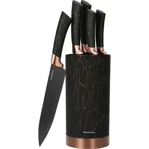 Kitchen knife set KingHoff KH-7799 — 5-piece set with storage stand