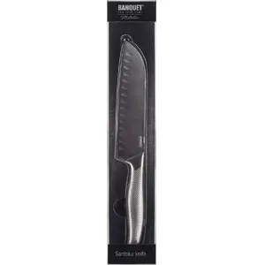 Kitchen knife BANQUET Santoku 30.5 cm stainless steel blade, general-purpose chef's knife