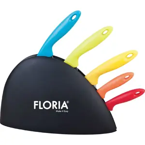Knife set with stand RICHARDSON ZLN1150 — 5 pieces