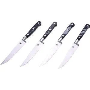 Steak knife set Laguiole Tradition 4-piece with resin handles