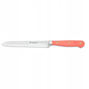 Kitchen knife Wüsthof Classic Colour universal blade 14 cm (24.9 cm total) peach