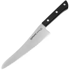 Bread and Frozen Food Knife No name Samura Harakiri SHR.0056B — serrated blade for slicing bread and frozen items