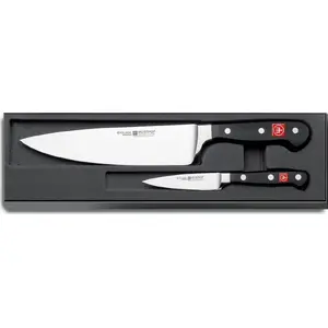 wusthof knife set — chef's knife 20 cm and vegetable knife 9 cm