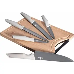 Kitchen Knife Set with Cutting Board Berlinger Haus BH-2838 — 5-piece