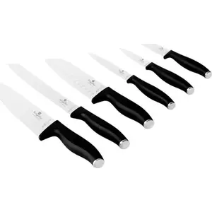 Kitchen knife set berlinger haus BH-2950 — 6-piece matte black