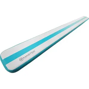 Uzsūknējams vingrošanas paklājs Master Airbeam 500 x 40 x 10 cm zils