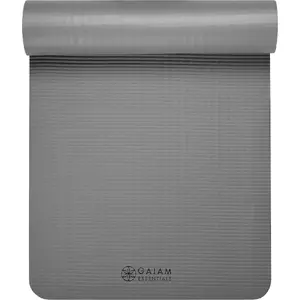 Yoga mat Gaiam Essentials 183 x 61 x 1 cm gray