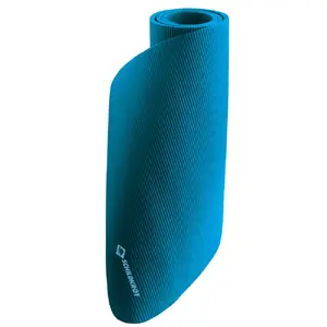 Exercise mat Schildkröt Fitness 960164 — general purpose rubber mat, 1850×610×10 mm, blue