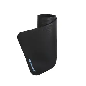 Yoga mat Schildkröt Fitness 960160 — rubber, 1830×610 mm, 15 mm, black