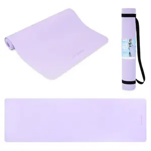 Yoga mat SPOKEY Mandala — Thermoplastic Elastomer (TPE), Purple, 183 x 61 x 0.4 cm