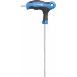 Hex Socket Ball Head Allen Key with Handle 8 mm, högert technik HT1W858