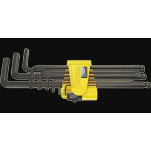 Набор шестигранных ключей Wera L‑образных с шаровым концом 9 шт 5/64"–3/8" (Wera 022171)