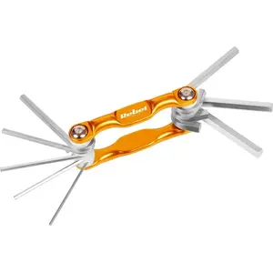 Rebel Tools 8 gab. seškantveida atslēgu komplekts ar bumbu galu, metriskas, turētājs, RB-1106
