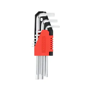 Hex key set YATO YT-0500, L-shaped Allen keys, 9 pieces