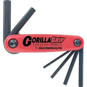 Hex key set Bondhus 3–10 mm with special handle, 6 pieces