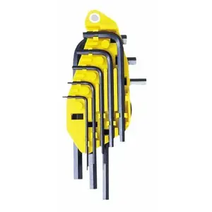 Hex L‑handle Allen Key Set STANLEY 69-252-0 – 8 pcs, sizes 1/16"–1/4"