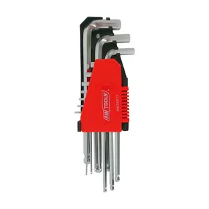 Набор шестигранных ключей AWTools AW35017 — 10 шт., L‑образные метрические