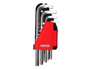 Hex Key Set YATO YT-0508 — 10-piece hex key pack