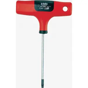 Screwdriver bit handle FELO TX 27 / 200 type T FL30827780 — TX27 socket screwdriver handle, 200 mm