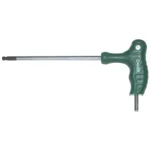 Hex T-handle Allen Key 5 mm with Ball End Jonnesway H10MB5150