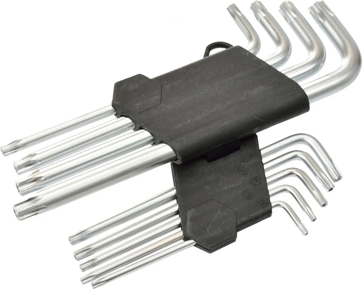 Torx atslēgu komplekts GEKO G01705 T10–T50