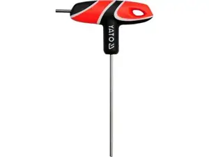 T-handle hex key YATO YT-05572, Metric, 1 pc, long arm 10 cm, short arm 1.3 cm