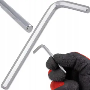 Hex Key (Allen Key) 4 mm, Dedra JCB-76404, steel L-shaped tool