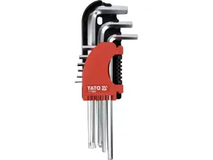 Hex Key Set YATO YT-0502 — 9-piece hex key (Allen) set