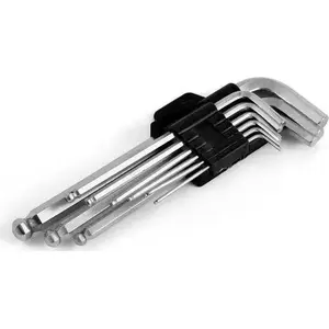 Allen key set Amio AMI-01041 — short hex keys, 9 pieces
