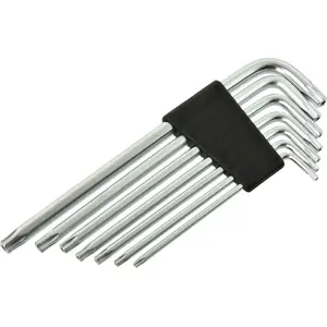 Набор ключей Torx GEKO G01706 — 7 предметов T10–T40, L-образные