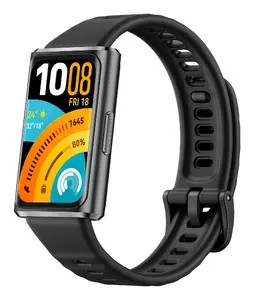 Фитнес-браслет Huawei Band 11 Pro с 1.62-дюймовым AMOLED-дисплеем, оптическим датчиком сердечного ритма, Bluetooth и аккумулятором на 14 дней, черный