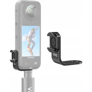 Piestiprinājuma adapters VRIG ar 1/4" ISO stiprinājumu — piemērots Insta360 X4 X3 X4.3 One X2