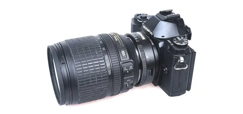 Commlite CM-NF-MFT адаптер Nikon F на MFT Photo 13