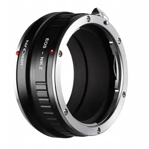 Objektīva adapteris K&F Canon EF/EF-S uz Nikon Z (saderīgs ar Z5 Z6 Z7 Z9 Z30 Z50 Zf Z8 Zfc)