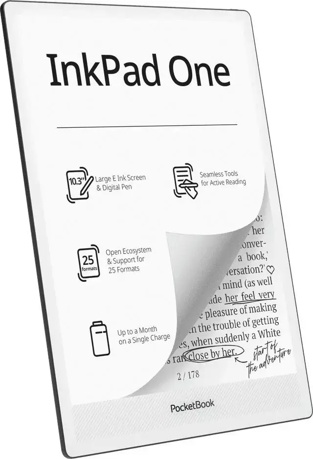 PocketBook Inkpad One электронная книга PB1030-8-WW Photo 2