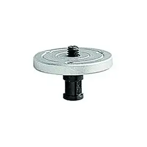 Платформенный адаптер для штатива Manfrotto 208 3/8, серебристый, вес 105 г