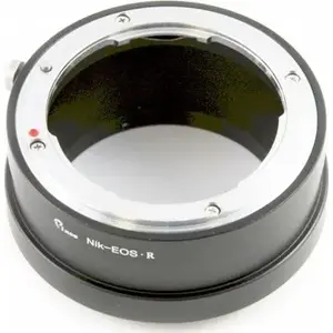Pieslēgvietas adapters Pixco no Canon EOS R (RF) uz Nikon AI‑S — mehānisks adapters