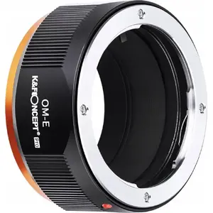 Objektīva montāžas adapters K&F — savienošanai ar Sony E/NEX un Olympus OM (SB6466)