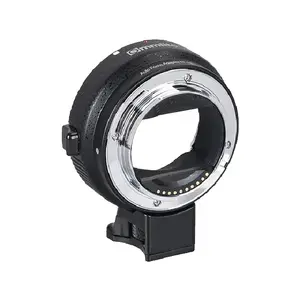 Objektīva adapteris Commlite CM-EF-NEX Canon EF uz Sony E, melns, 66×26 mm