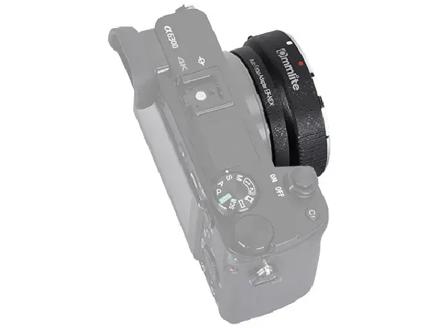 Commlite CM-EF-NEX адаптер Canon EF → Sony E Photo 7