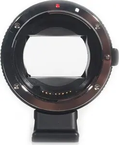 Lens adapter Commlite CM-EF-NEX for Canon EF to Sony E mount, black, 66×26 mm