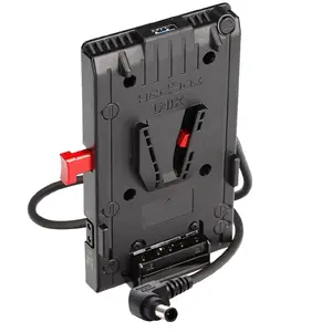 Battery plate CANYON UNIX-FX9 for camera mounting, black, M3 thread, 146×102×26 mm
