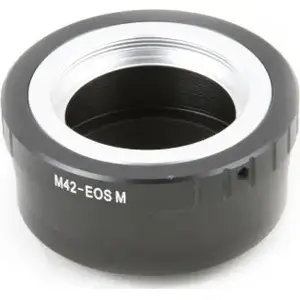 Adapteris Pixco CANON EOS M (EF‑M) uz M42 objektīvu